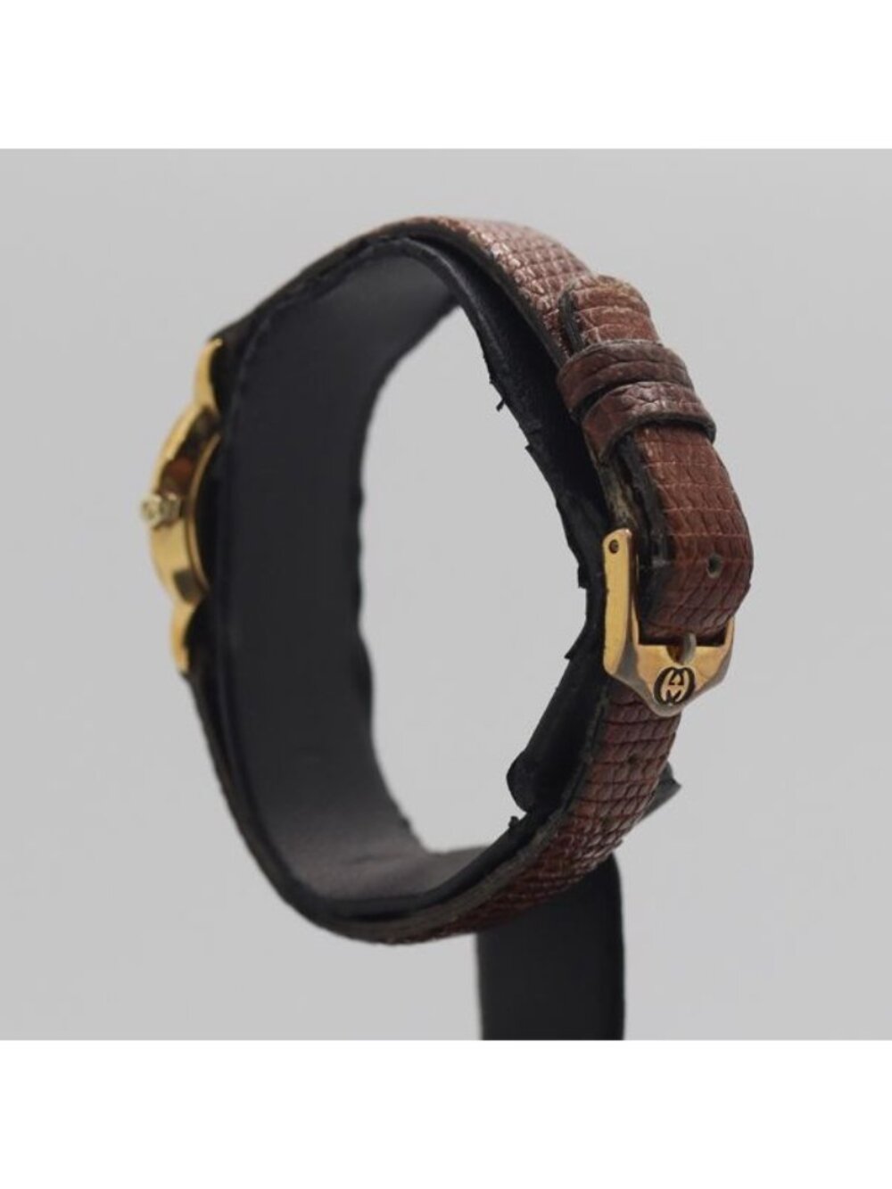 Gucci Quartz Gold Dial Watch Nam - Picture 3 of 4